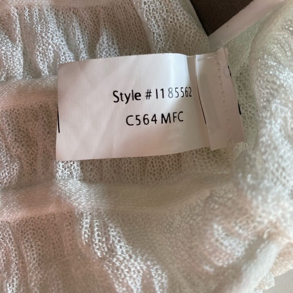 Tex by MaxAzria Textured Knit Semi Sheer Mini Skirt Size Small - HSH1151 - Picture 6 of 6